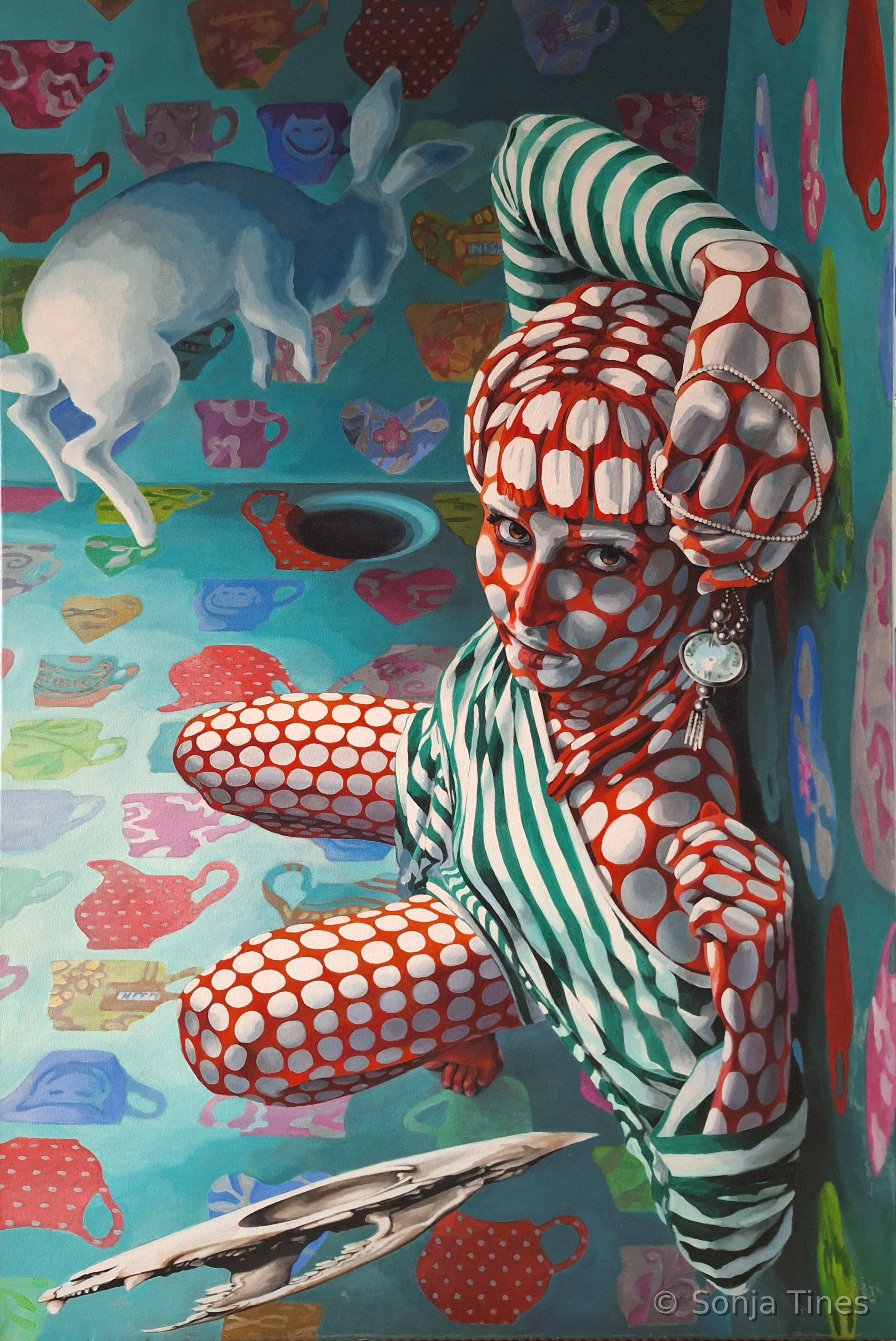 Last probbability, Gemälde von Sonja Tines