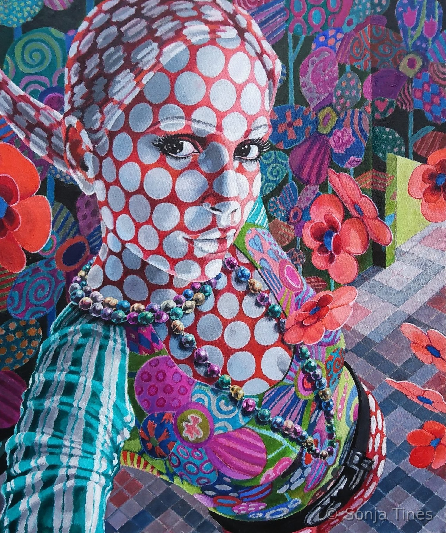 The search of lost time, Gemälde von Sonja Tines