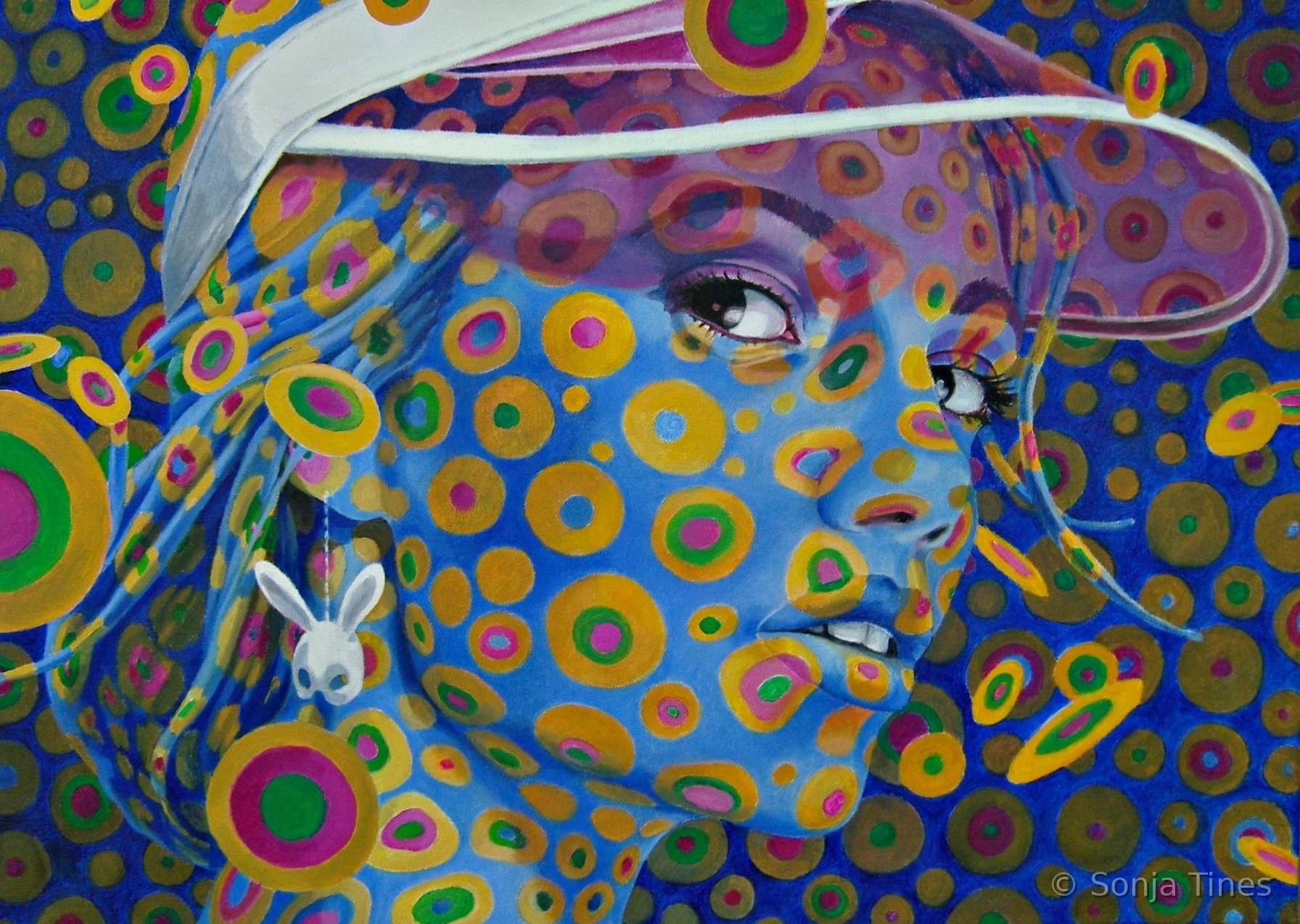 Youniverse me, Gemälde von Sonja Tines